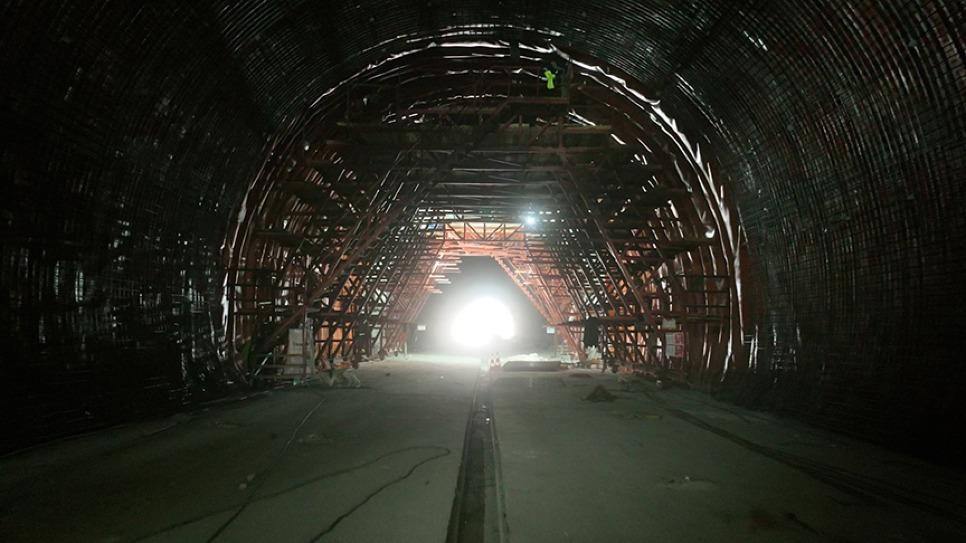 Ankara-İzmir Hızlı Tren Projesinin En Uzun Tünelinde Işık Göründü