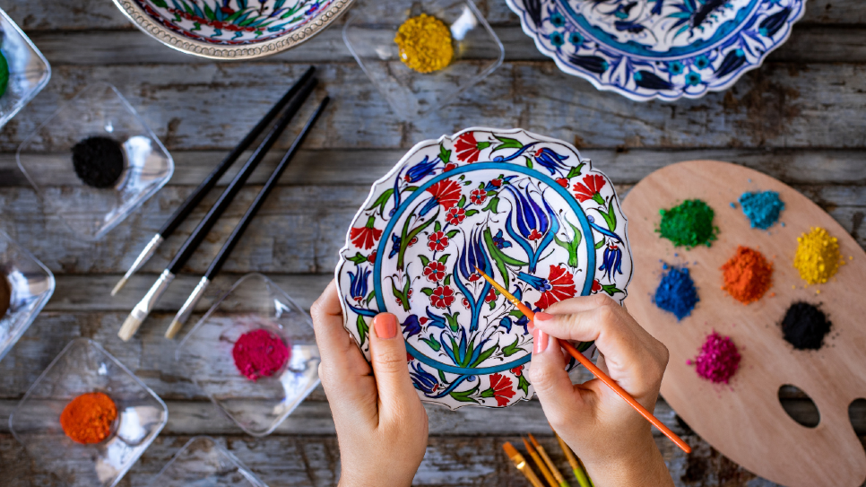 İsmail Yiğit, Bâbıâli Sohbetlerinde Çini Sanatının Anlam Dünyasını Anlattı